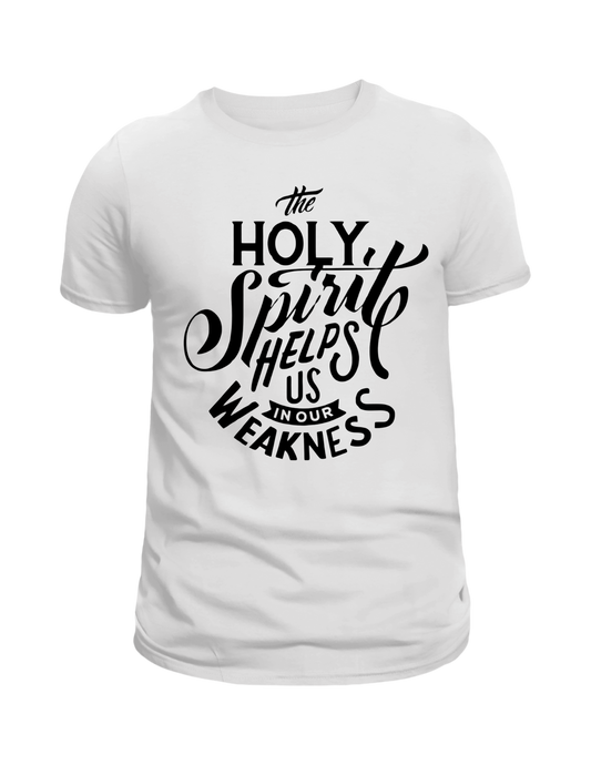 The Holy Spirit Helps Us in Our Weakness Tee