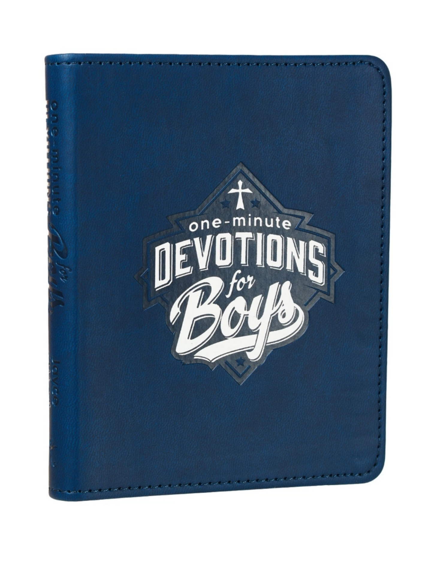 One-Minute Devotions for Boys – Blue Faux Leather