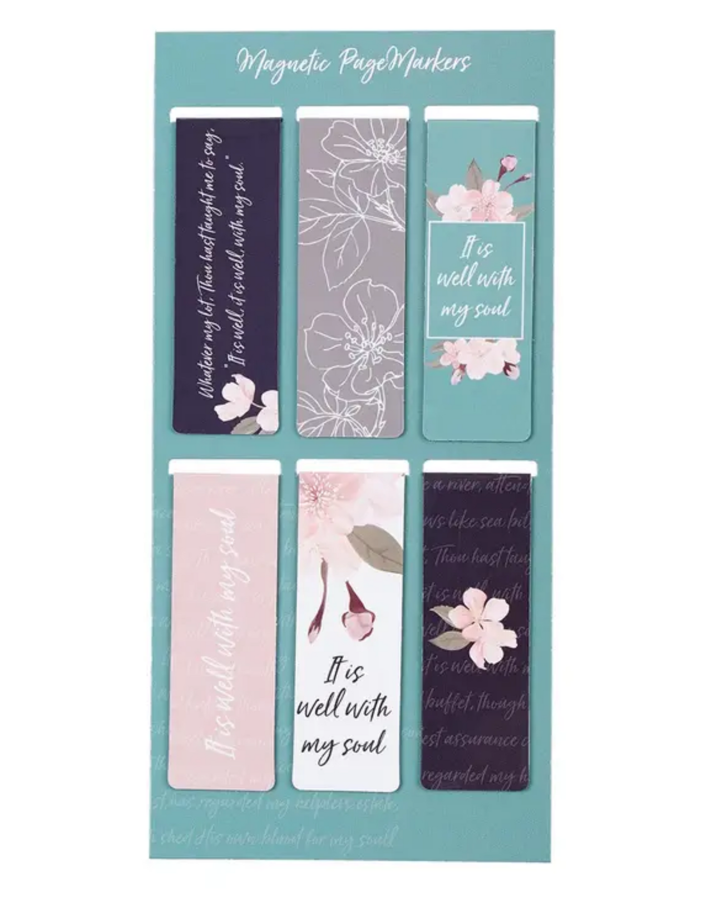 It Is Well Magnetic Bookmark Set