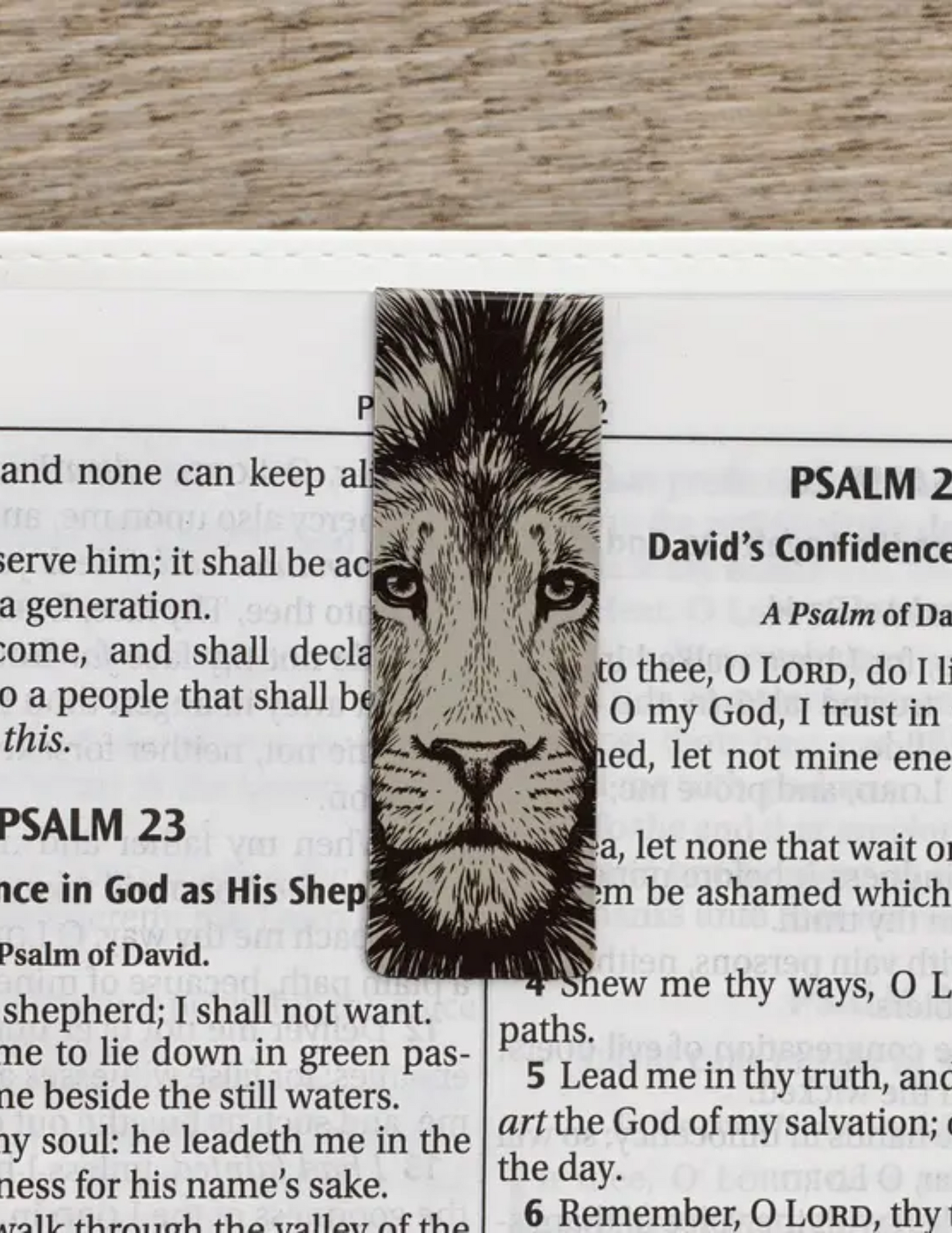 "Strong & Courageous" Magnetic Page Markers – Joshua 1:9