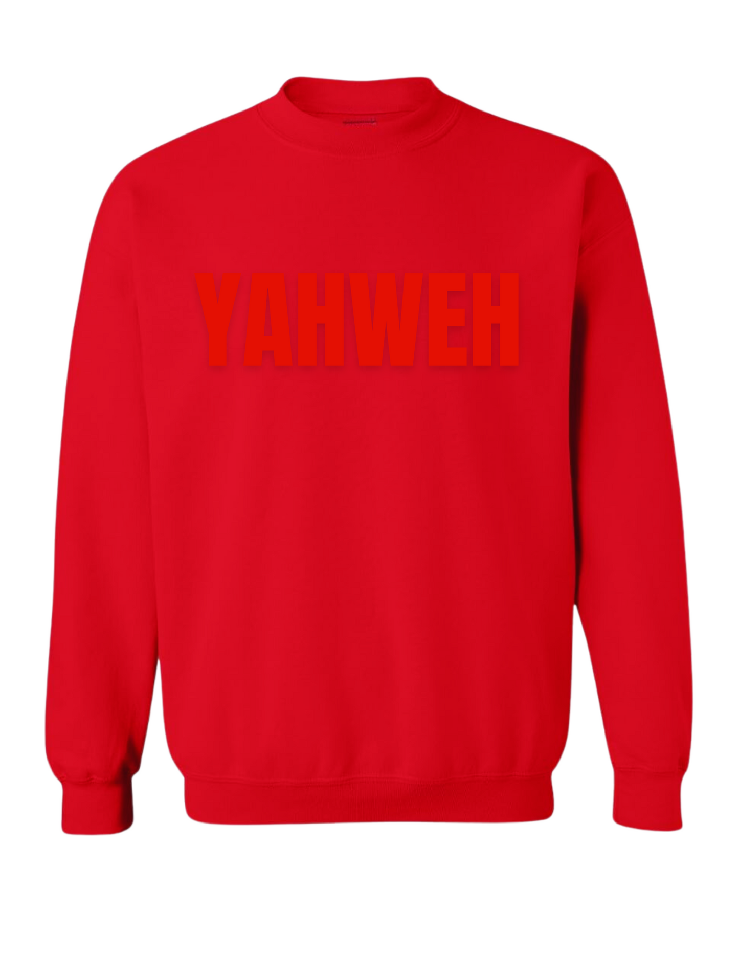 Exdous 34:6 YAHWEH PUFF LETTER SWEATSHIRT