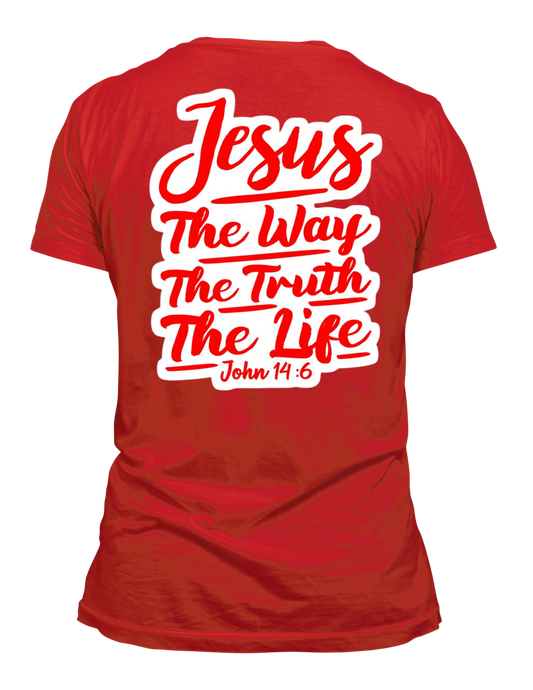 John 14:6 Red Tee