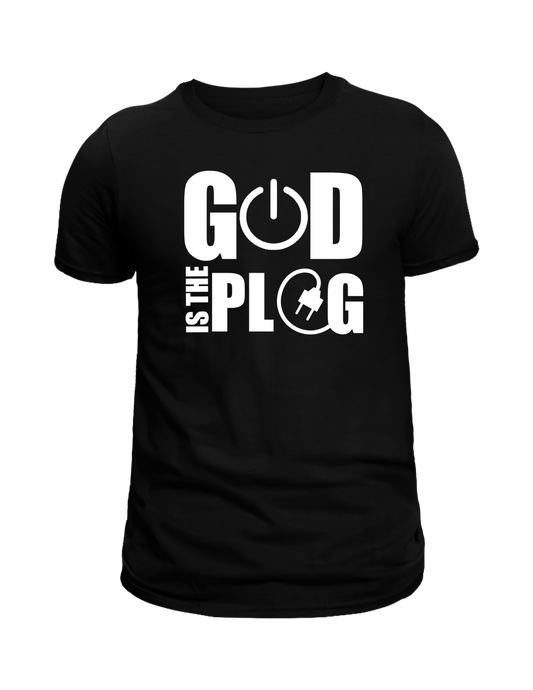God is the Plug Tee