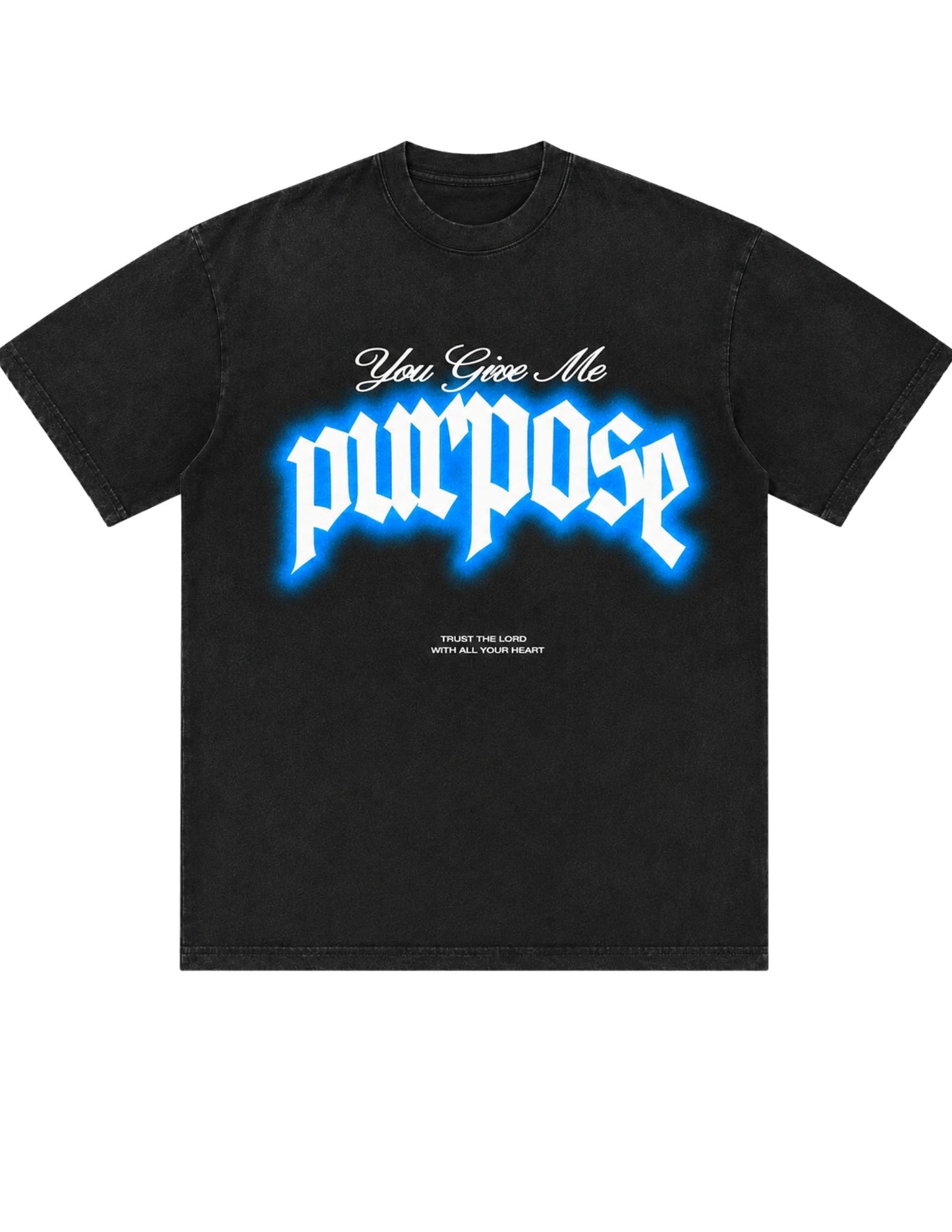 You Give Me Purpose Christian Oversized Tee | Faith Streetwear Shirt