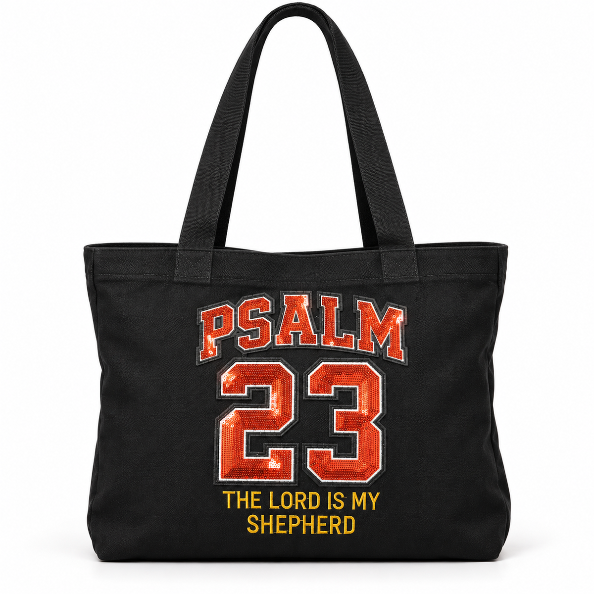 Psalm 23 “The Lord Is My Shepherd” Varsity Tote