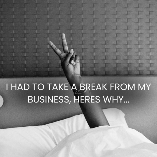 Pause, Pray, Reset: Why I Took a Break From My Business