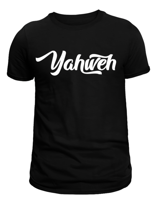 Cursive YAHWEH TEE