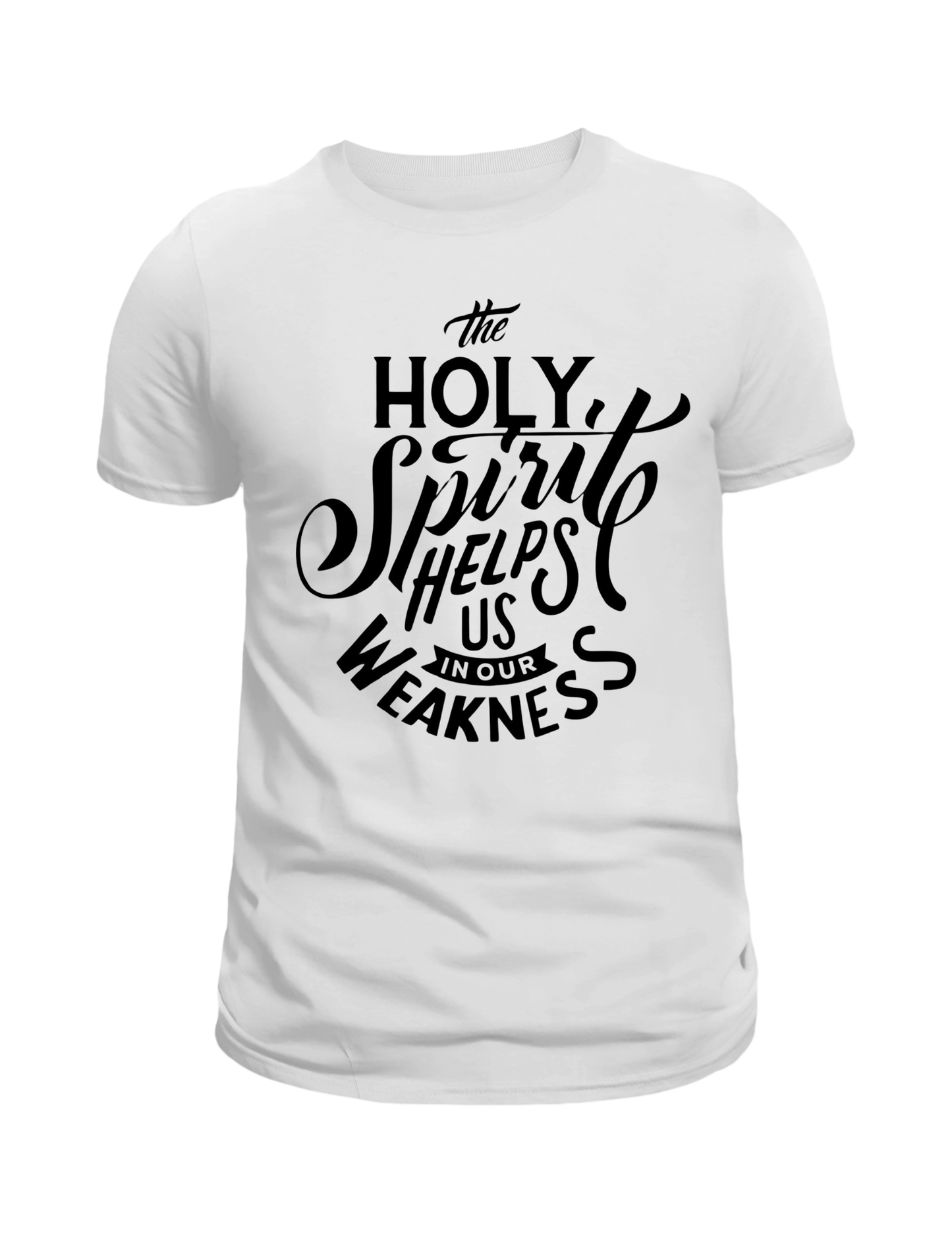 The Holy Spirit Helps Us in Our Weakness Tee