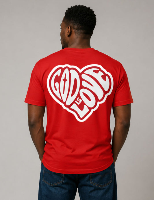 God Is Love 1 John 4:16 Unisex Christian T-Shirt