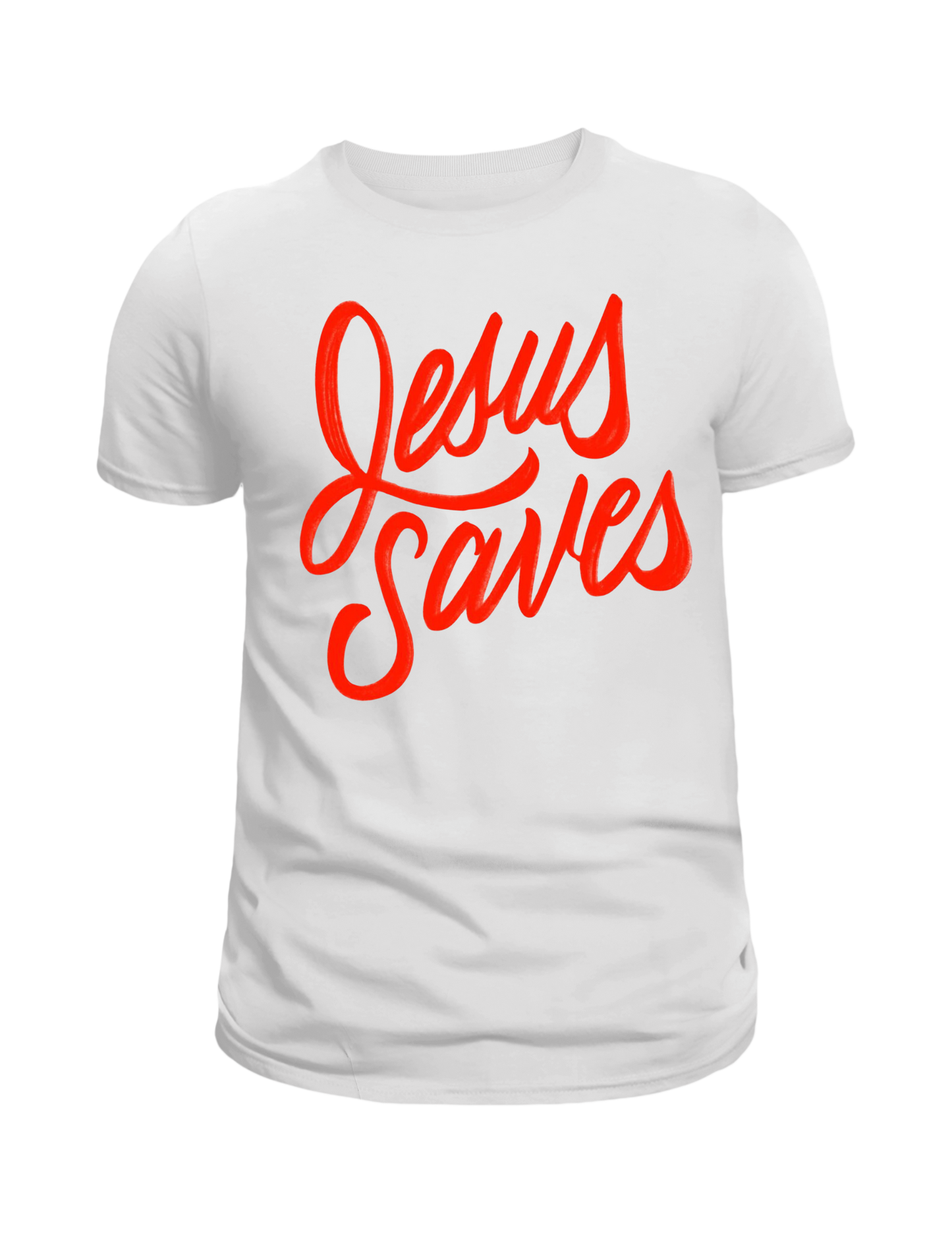 Jesus Saves Script Tee