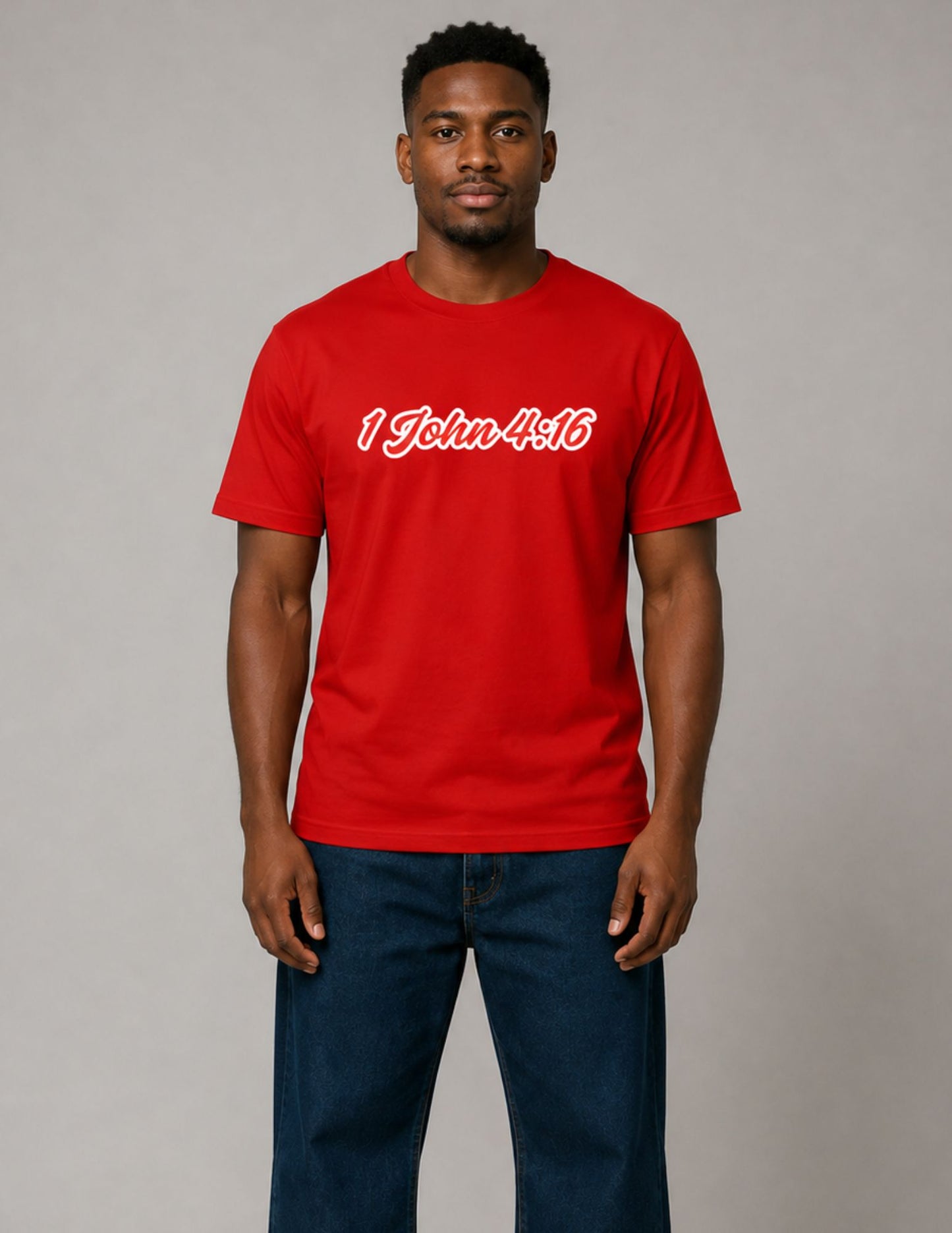 God Is Love 1 John 4:16 Unisex Christian T-Shirt