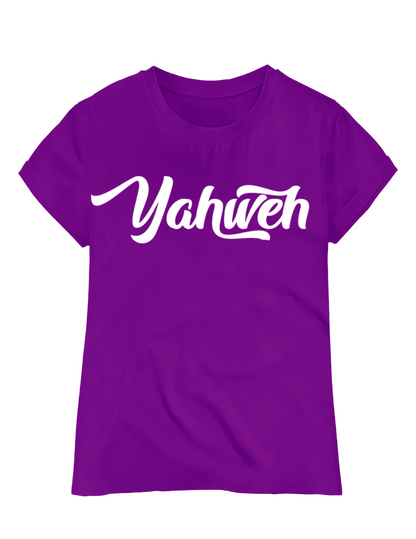 Cursive YAHWEH TEE