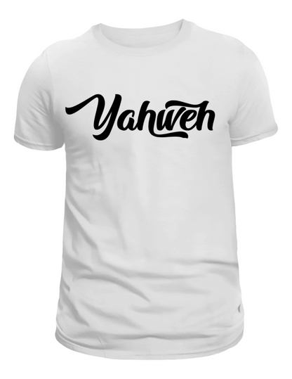 Cursive YAHWEH TEE