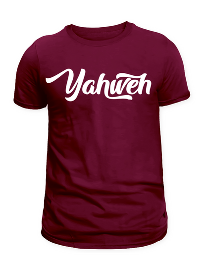 Cursive YAHWEH TEE