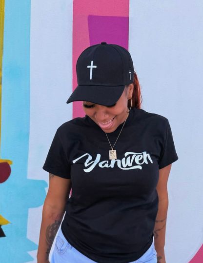 Cursive YAHWEH TEE