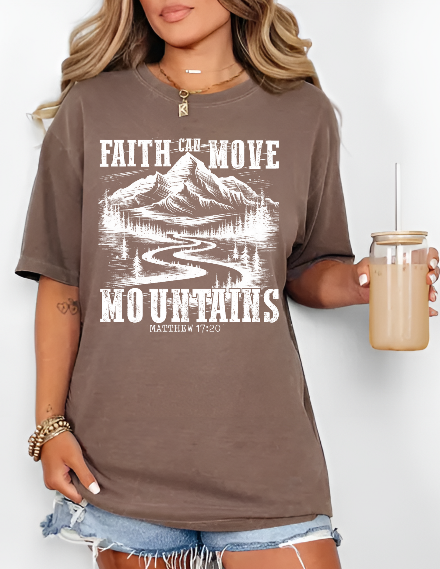 Faith Moves Tee