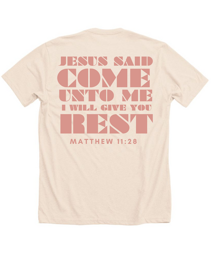 Matthew 11:28 Tee