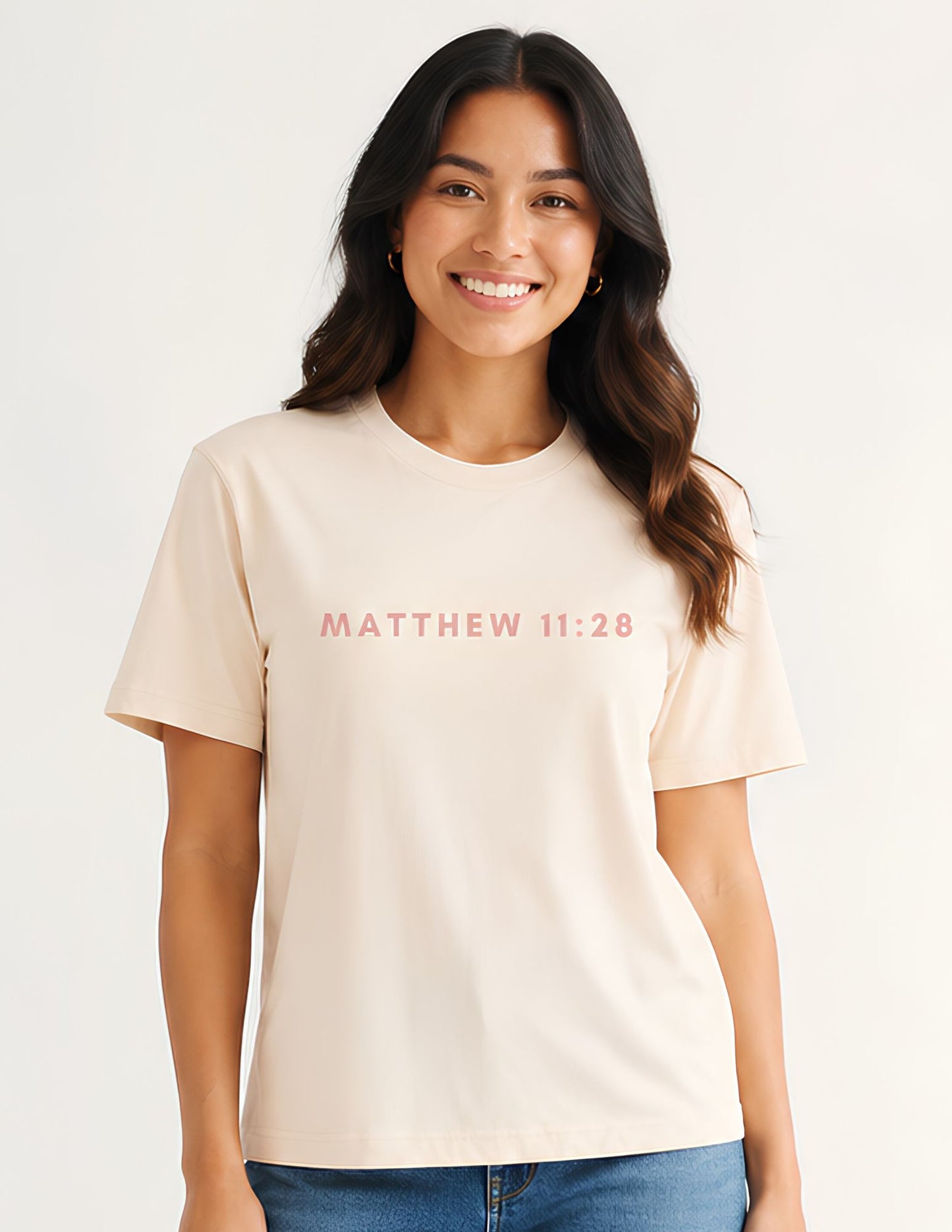 Come Unto Me Matthew 11:28 Christian T-Shirt