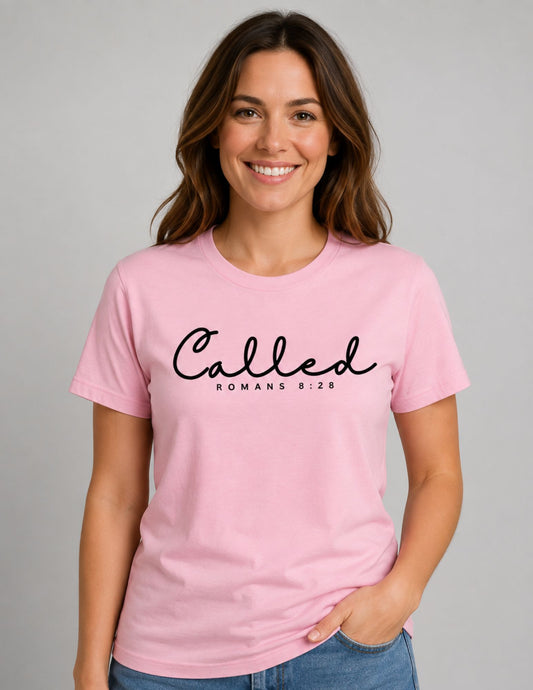 Called Romans 8:28 Unisex Christian T-Shirt