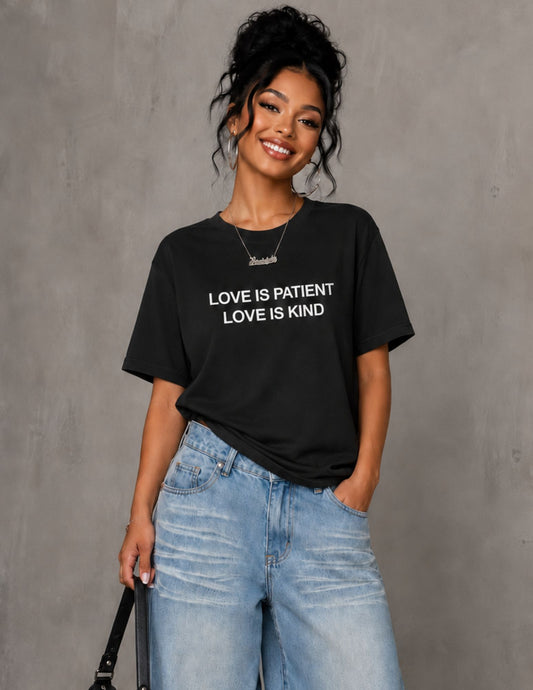 Love Is Patient Love Is Kind 1 Corinthians 13:4 Unisex T-Shirt