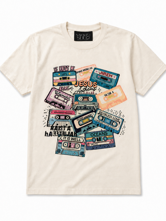 JESUS ANTHEMS GRAPHIC TEE